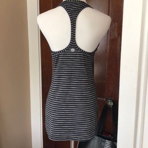 Athleta Tops - Athleta High Neck Striped Racerback XS Athleta Tops - Athleta High Neck Striped Racerback XS